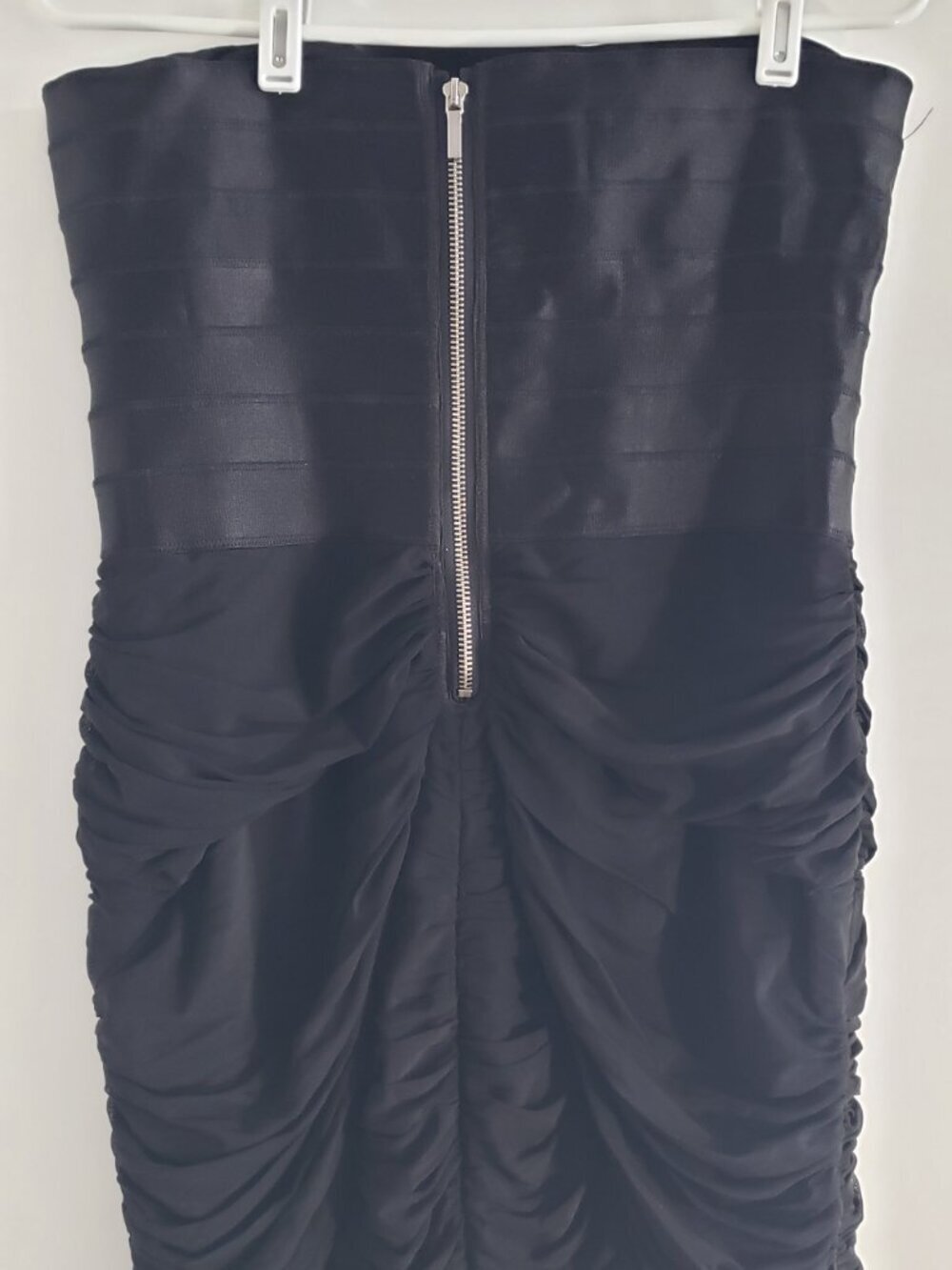 Bebe- Black Bandage Mini Dress, Size Large - Picture 2 of 5
